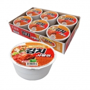 [대량할인 역마진상품ㅣ품질보증] 농심 김치사발면 6입 컵라면
