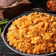 [회원특가] 흑닭 닭가슴살 김치삼겹 볶음밥300g (5~20팩)