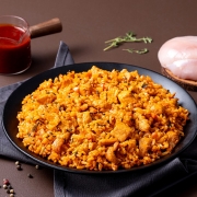 [회원특가] 흑닭 닭가슴살 닭갈비 볶음밥 300g (5~20팩)