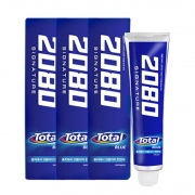 [회원특가] 애경 2080 시그니처 토탈 블루 치약 130g x 3입