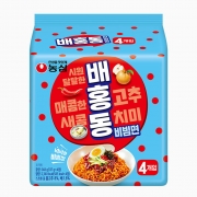 [대량할인 역마진상품ㅣ품질보증] 농심 배홍동 비빔면 멀티 라면 5입