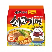 [대량할인 역마진상품ㅣ품질보증] 삼양 쇠고기면 멀티 5입 봉지라면