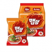 [회원특가] 품질보증 맵탱 청양고추대파 멀티 4입 봉지라면