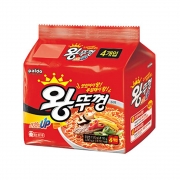 [대량할인 역마진상품ㅣ품질보증] 팔도 왕뚜껑 멀티 4입 봉지라면