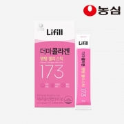 [회원특가] 농심 라이필 더마콜라겐 탱탱 젤리스틱 최저분자 173달톤 세븐베리맛 젤리 12포