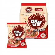 [회원특가] 삼양 맵탱 마늘조개라면 4입 봉지라면