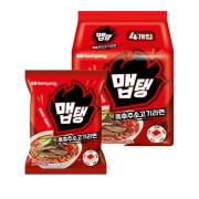 [회원특가] 삼양 맵탱 흑후추소고기라면 멀티 4입 봉지라면