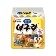 [회원특가] 농심 순한너구리 5입 봉지라면