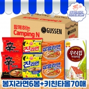 [회원특가] 라면 삼국지 키친타올 세트