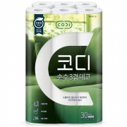[회원특가] 쌍용코디 순수3겹 데코30M 화장지