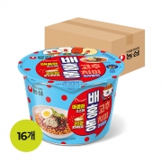 [무료배송] [회원특가] 농심 배홍동 큰사발 16입