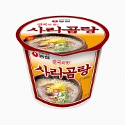 [무료배송] [회원특가] 농심 사리곰탕 큰사발 16입