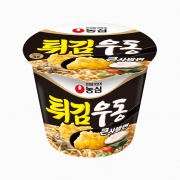 [무료배송] [회원특가] 농심 튀김우동 큰사발 16입