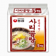 [무료배송] [회원특가] 농심 사리곰탕면 멀티 5입 봉지 라면