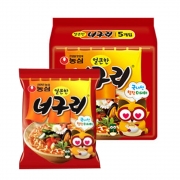[회원특가] 농심 얼큰한 너구리 멀티 라면 5입