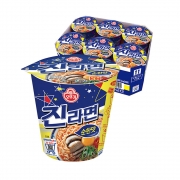 [회원특가] 오뚜기 진라면 순한맛 소컵 6입 컵라면
