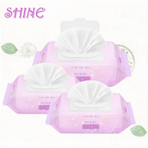 [회원특가] 샤인 안심물티슈 100매 캡/리필형