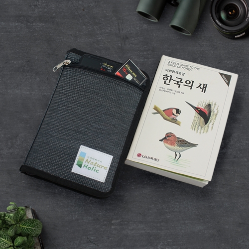 버딩메이트(BIRDING MATE) 북커버 숄더백 + 한국의 새 + 인덱스 스티커 도감세트