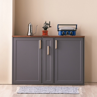 동서가구 아티제 멀바우 상판 1200 주방수납장