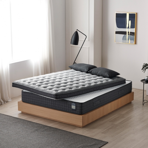 [단독특가] 동서가구 사티 프리미엄 필로우탑 매트리스 SS Q K 모음