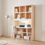 [단독특가]동서가구 켈리 1200 정면책장 책상 (+LED선택)