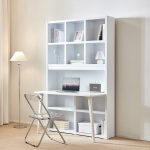 [단독특가]동서가구 켈리 1200 정면책장 책상 (+LED선택)