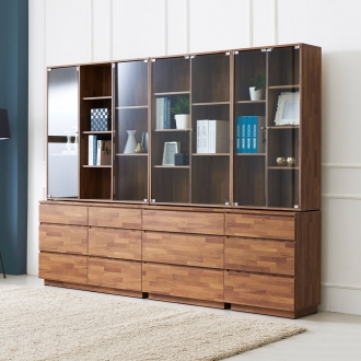 [단독특가] 동서가구 모르 수납 장식장 파티션 유리장 9종 모음