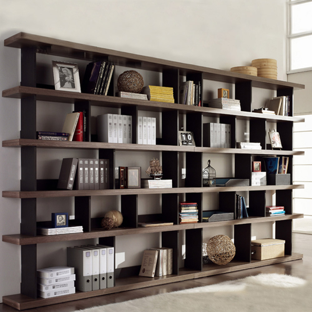 동서가구 본 우드블랙 1600 인테리어 책장 / 선반형 거실책장