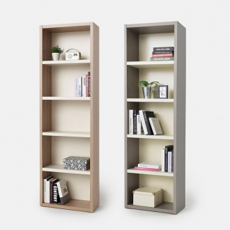 [소티디자인] 리브로 5단 투톤 600 책장 - 2color