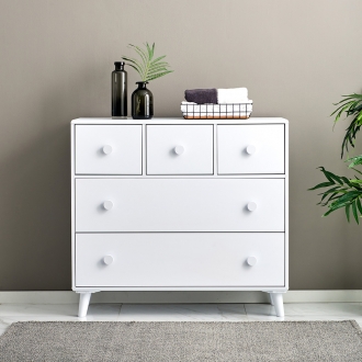 동서가구 로에브 와이드 1000 3단 서랍장