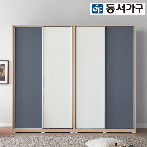 켄델 슬라이딩 2400 옷장 싱글장