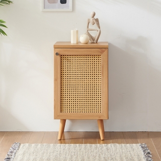 [소티디자인] 플란츠 라탄 협탁 400