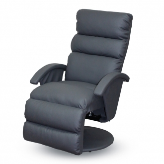 소티디자인 헨느 가죽 각도조절 1인용 리클라이너 소파 의자