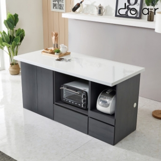 도아르 1600 인조대리석 아일랜드식탁 베이킹 작업대_퀸지3