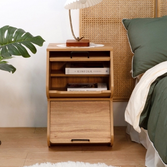 [소티디자인] 에바 플랩도어 수납박스 - 2color