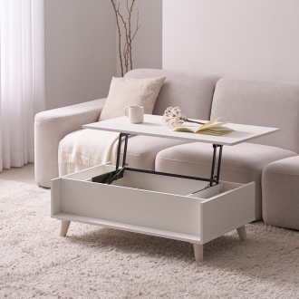 프린홈 리프트업 거실 소파 테이블