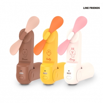 라인프렌즈 스윙 미니 선풍기 접이식 휴대용 KHN-F8-MINI