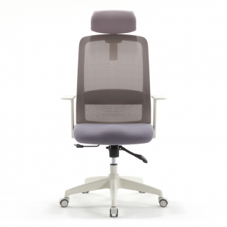 허그체어 리치 화이트 홈 오피스 매쉬의자 DH200HMW 사무실 컴퓨터 의자