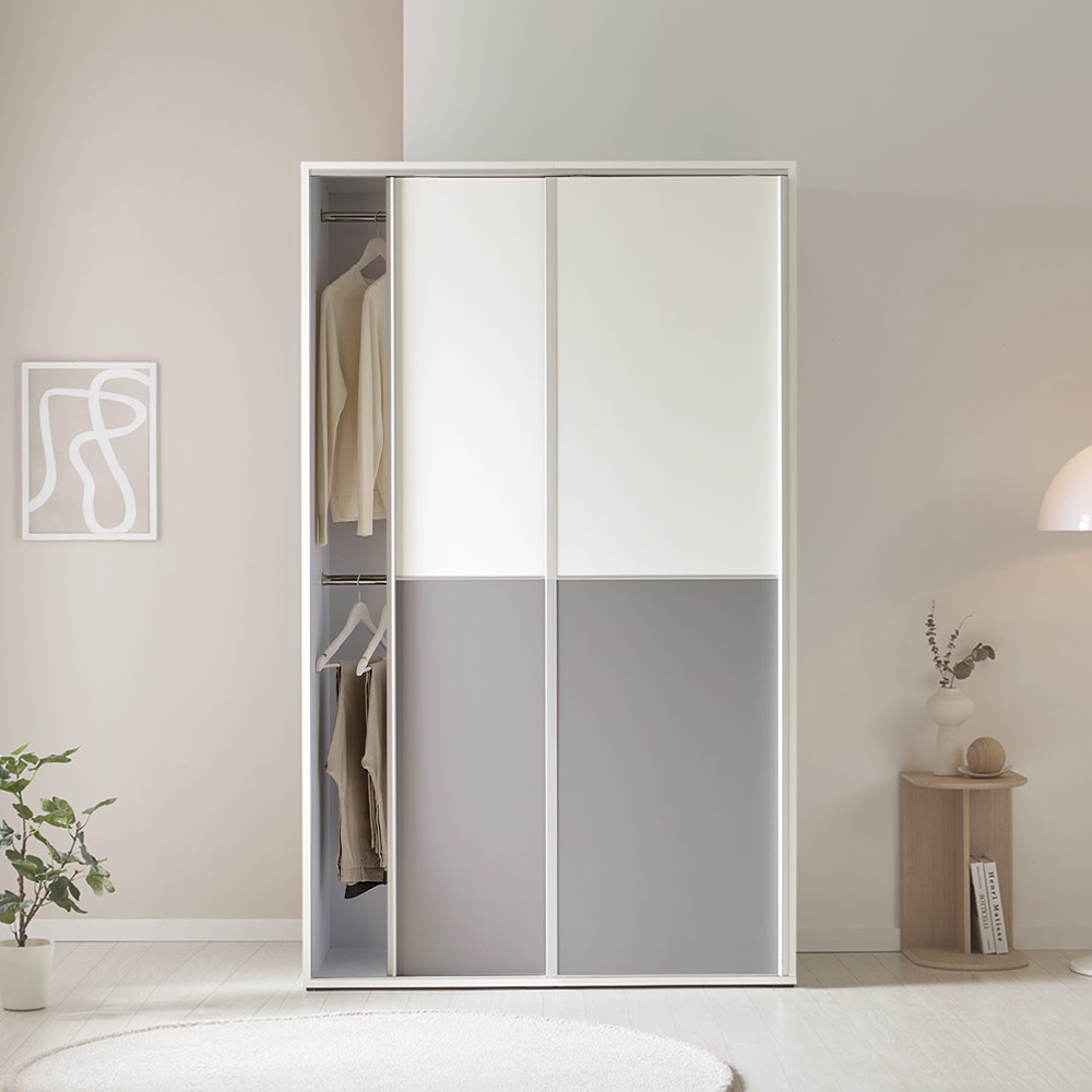 [단독특가][코코미] 마이룸 E0 등급 키큰 자동댐퍼 슬라이딩 옷장 비스포크 전신거울 1200 1500 1600 1800 2400 (내부구성 포함)