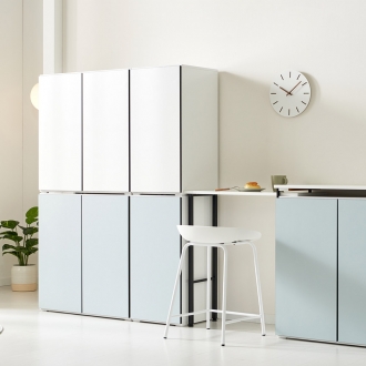 파로마 스윗 확장형 아일랜드식탁 홈바 주방수납장 다용도 거실 베란다수납장