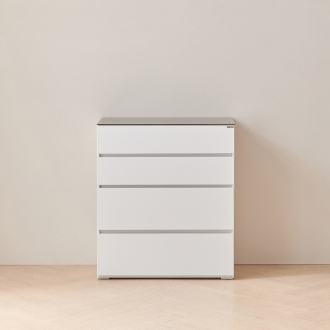 동서가구 시몬 LPM 철제 드레스룸 800 4단 디바이더 악세사리 서랍장 3colors