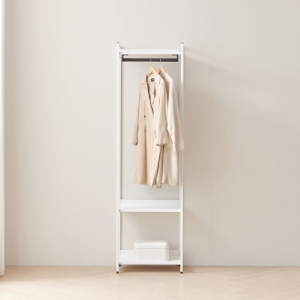 동서가구 시몬 LPM 철제 드레스룸 600 1단 시스템 행거 옷장 3colors