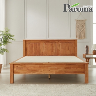파로마 다온 참죽 원목 황토 흙침대 슈퍼싱글 SS 온열 전기 침대 1인용