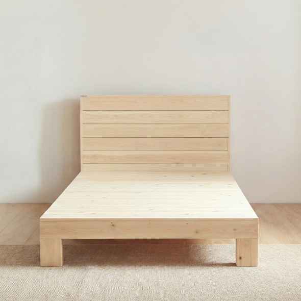 [단독특가]동서가구 케어 편백나무 통원목 기본헤드 S/SS/Q/K 모음 (+매트리스 선택)