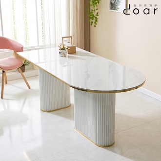 도아르 4인용 유광 포세린 세라믹 식탁 템바보드 1600