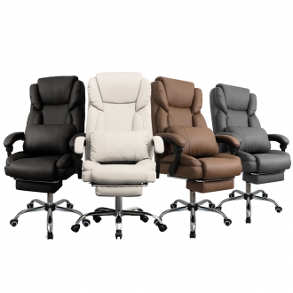 [단독특가] 동서가구 디아블 1인 리클라이너 침대형 사무용 사무실 중역 의자