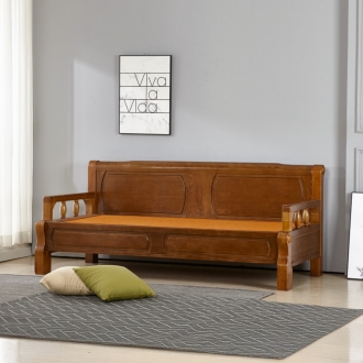 동서가구 막코 소나무 원목 흙소파 (흙판보료)