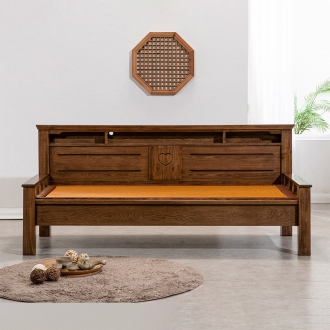 동서가구 무디 소나무 원목 흙소파 (흙판보료)