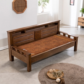 동서가구 무디 소나무 원목 흙소파 (황토볼보료/ 흙판보료)