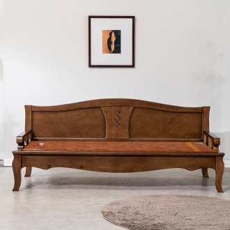 동서가구 도담 소나무 원목 흙소파 (황토볼보료/ 흙판보료)